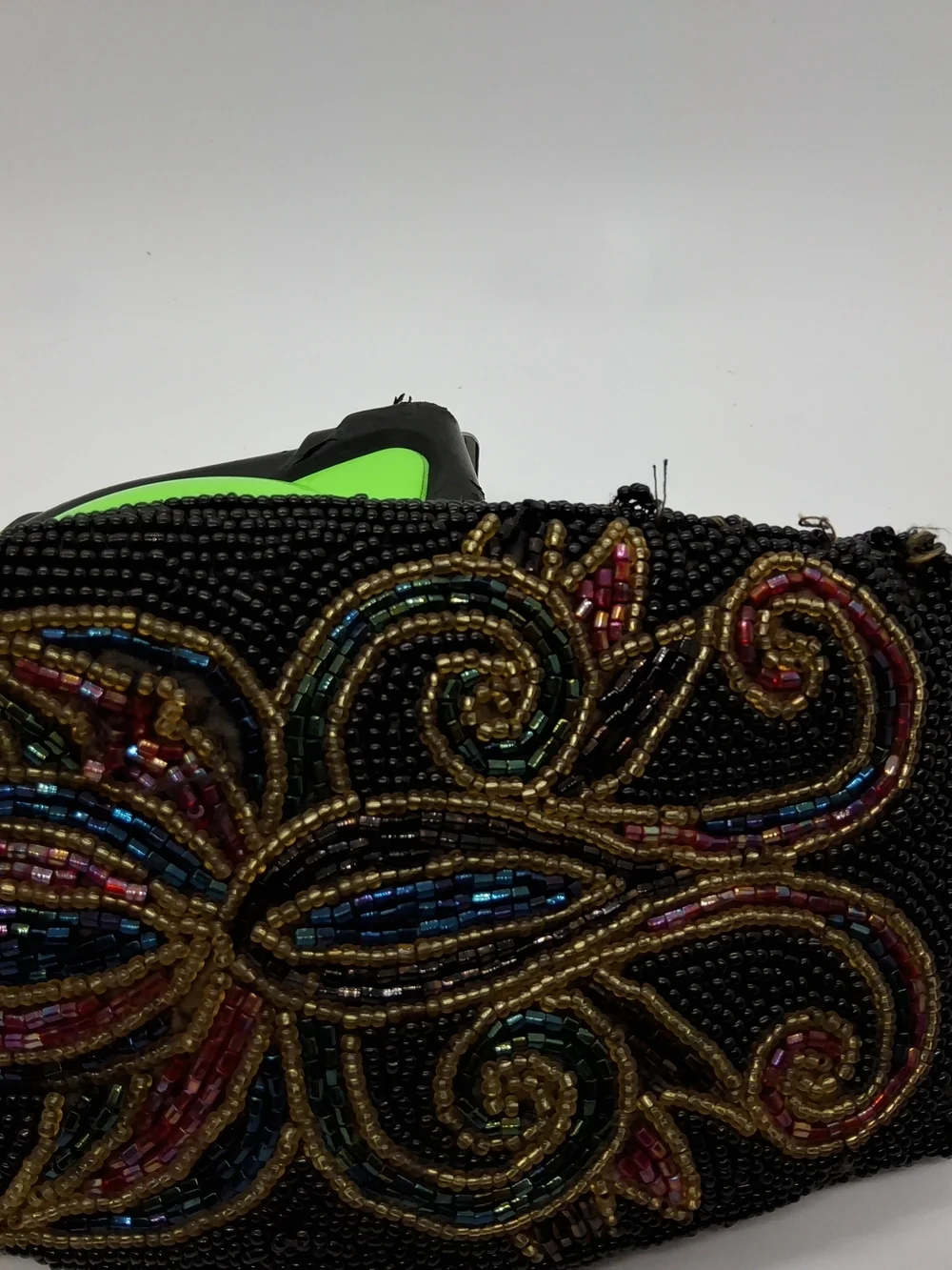1950's L. Regale Beaded Coin Purse/Cigarette Case/Glasses Holder